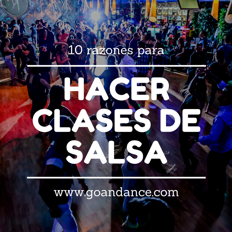 10 razones para hacer clases de salsa