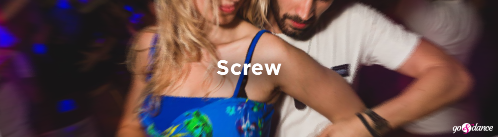 couple dancing bachata doing screw